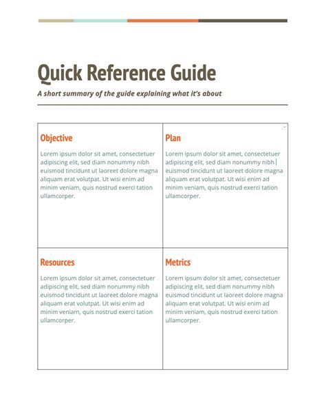 Setup and Quick Reference Guide 